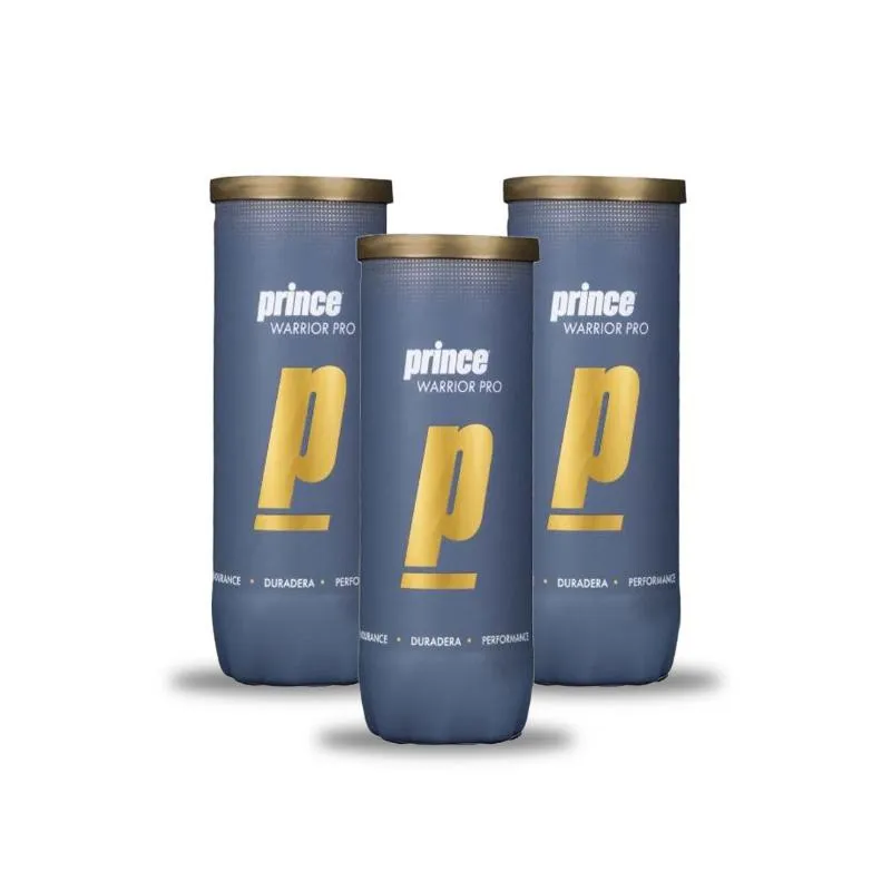 Pack of 3 Prince Warrior Pro Ball Canisters