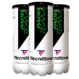 Pack of 3 Bottles of Balls Tecnifibre Padel Team