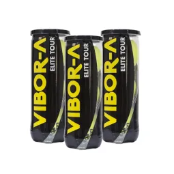 Pack of 3 Bottles of Balls Vibora Elite Tour