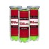 Pack of 3 Cans of Wilson Rush 100 Balls
