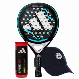 Pack Racchetta Adidas Bisoke Light 2024 con Cappellino e Palline