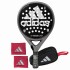 Pack Adidas X-Treme Silver White Racket with Coin Purse and Wrist Bags