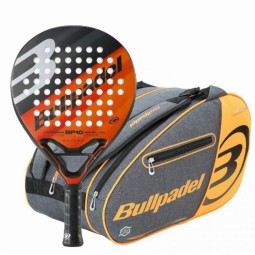 Pack Bullpadel BP10 EVO 2023 Racket and Bullpadel Orange Padel Bag