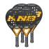 Pack Enebe Combat Orange Paddle x4