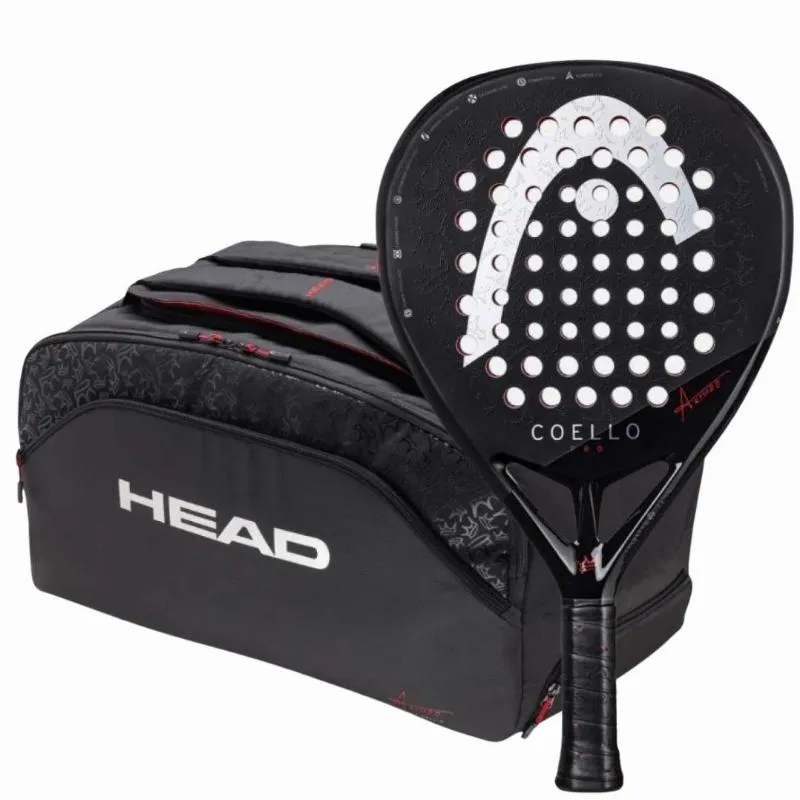 Head Coello Pro 2025 Racket Pack with Padel Racket Bag