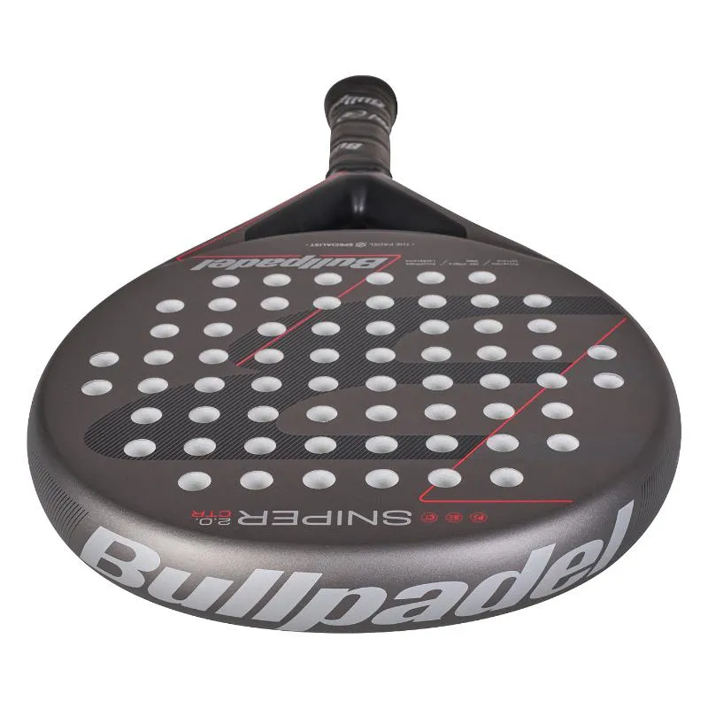 Bullpadel Sniper 2.0 Control Dark Gray 2026 Racket