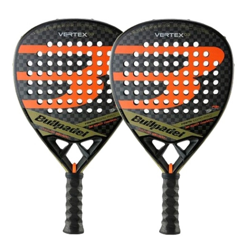 Pack Bullpadel Tello Chingotto Vertex 03 X2 Racket