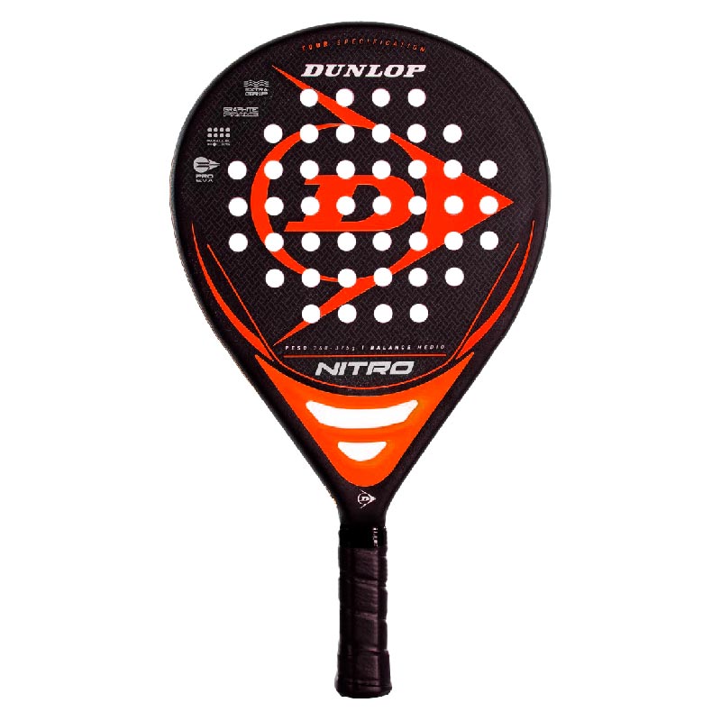 Pala Dunlop Nitro Naranja Negro - Barata Oferta Outlet