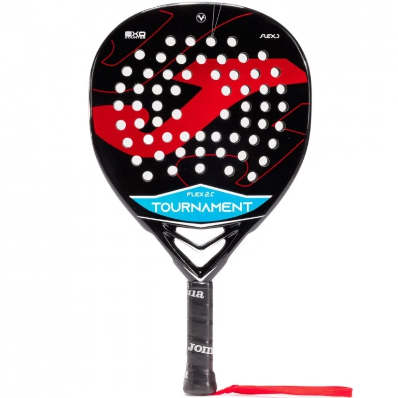 Pala Joma Tournament Flex 2.0 Negro Rojo