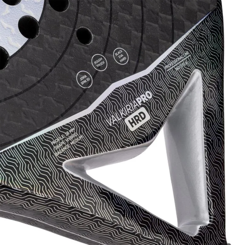 Joma Valkiria Pro HRD Black Gray Racket