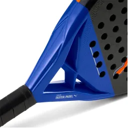 Puma Nova Elite Hybrid Black Blue Turquoise Racket