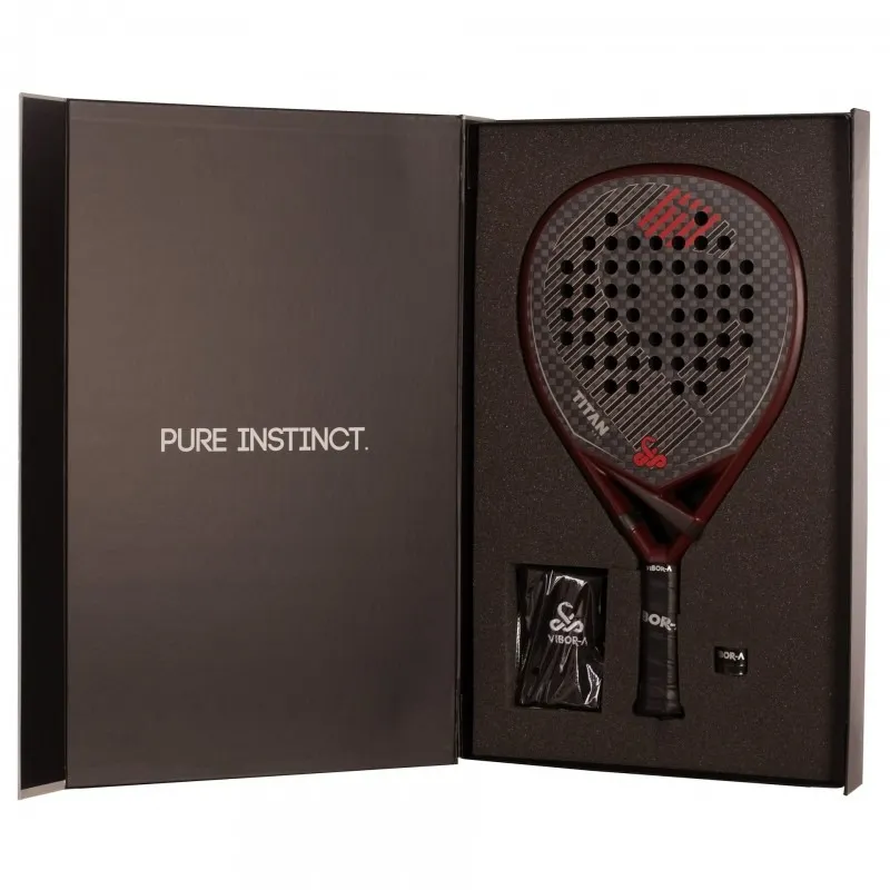 Pala Vibora Titan 12K Rojo 2026