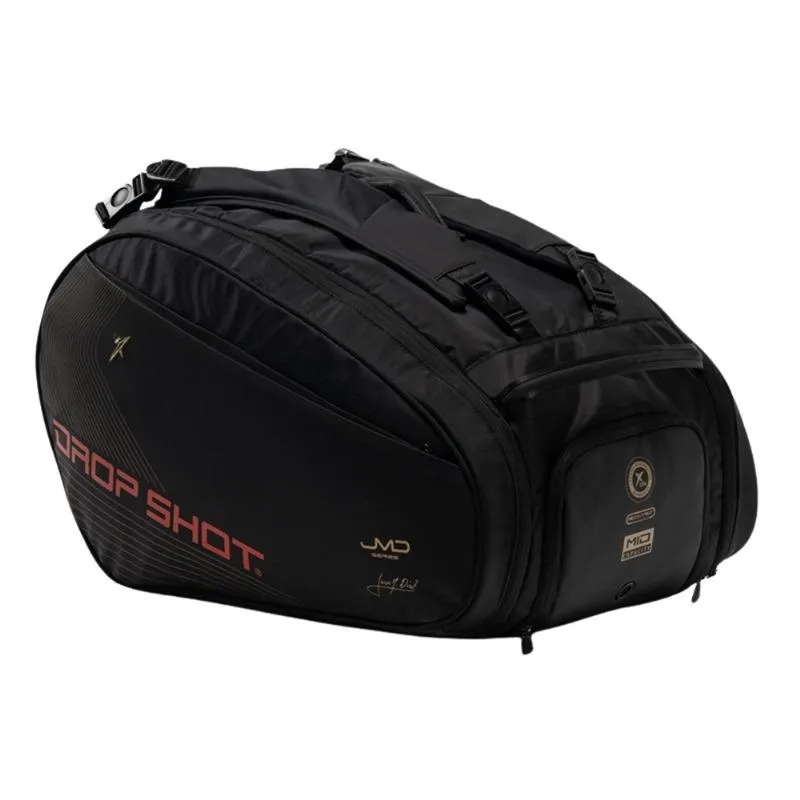 Juan Martin Diaz Airam Black Drop Shot Padel Racket Bag
