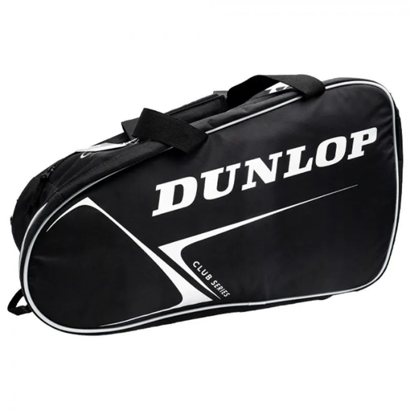 Dunlop Club Black Silver Padel Bag