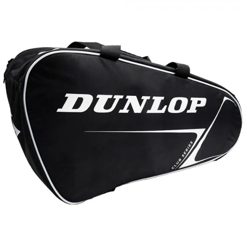 Dunlop Club Black Silver Padel Bag