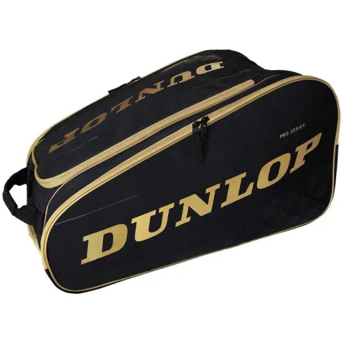 Dunlop Pro Series Paletero Schwarz Gold