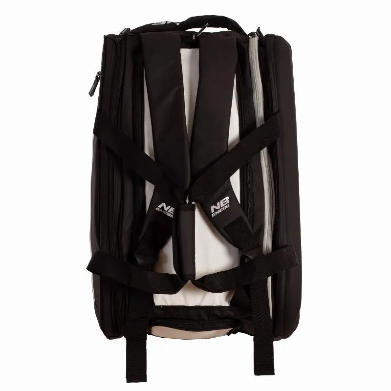 Enebe Pro XL Black White Padel Racket Bag