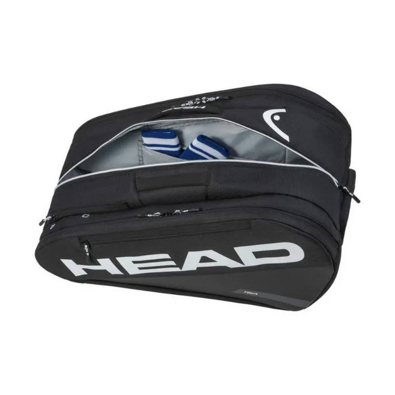 Head Tour Padel L Black Padel Bag
