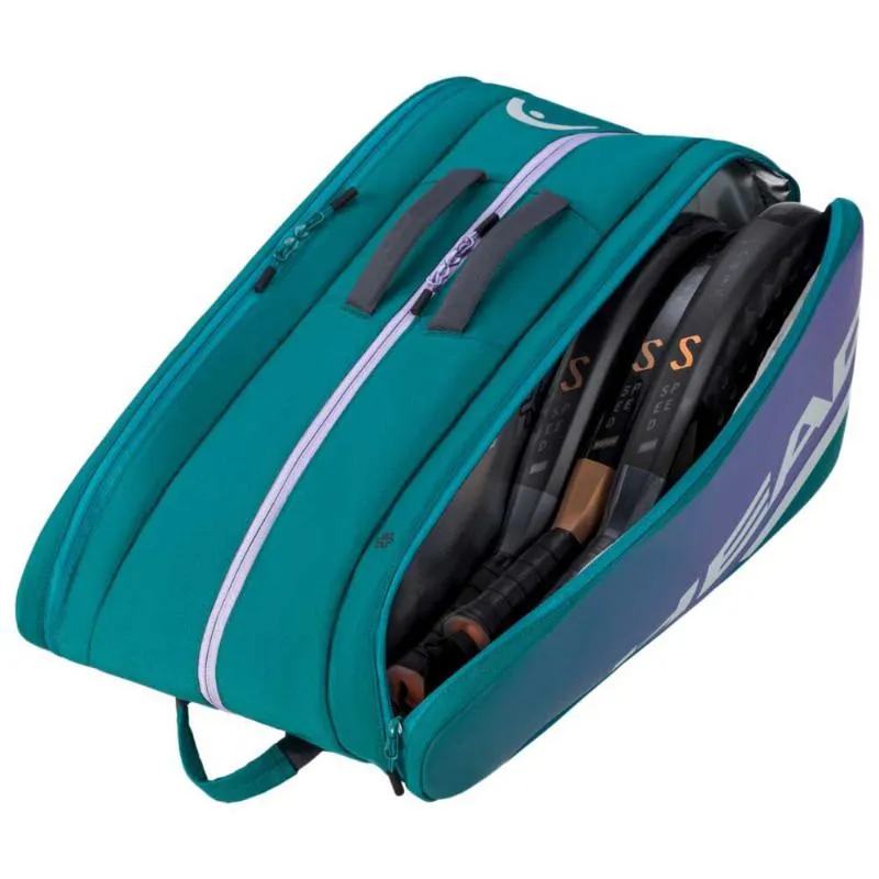 Head Tour Padel L Padel Bag Green Purple