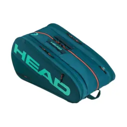 Head Tour Padel L Green Orange Padel Bag