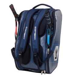 Manu Martin Aqua Navy Blue Kombat Padel Racket Bag