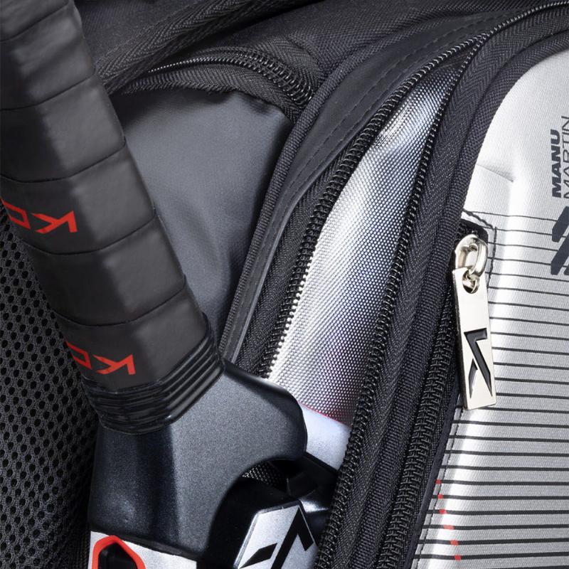 Manu Martin Vulcano Red Kombat Padel Bag