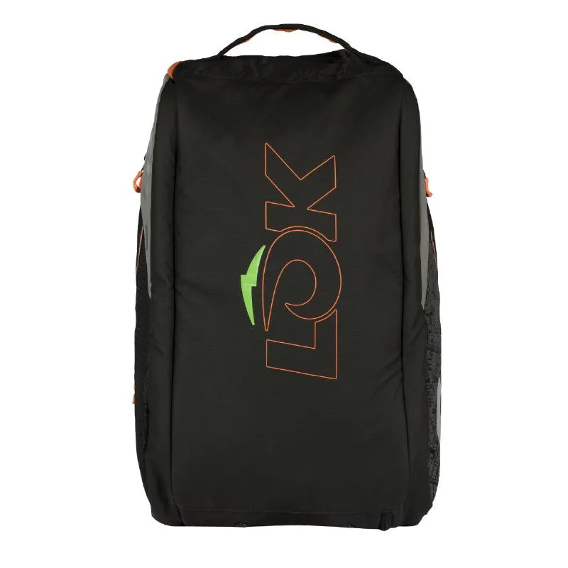 Lok Maxx 2 Black Orange Padel Racket Bag