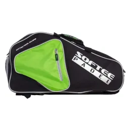 Paletero Softee Padel Square Verde Fluor