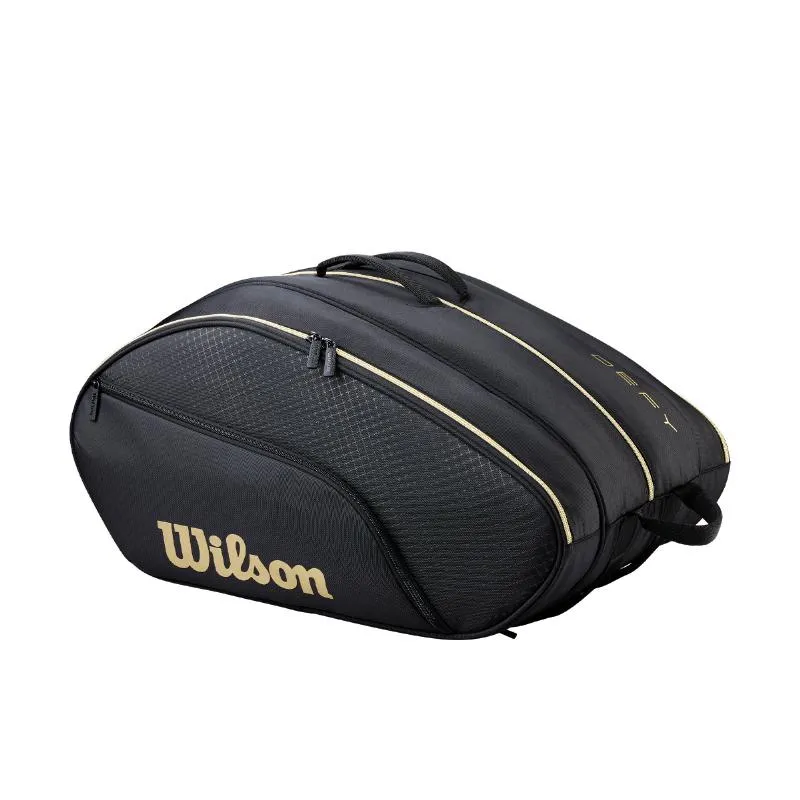 Wilson Defy V1 Black Gold Padel Bag