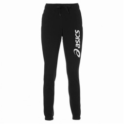 Pants Asics Logo Large Black Woman