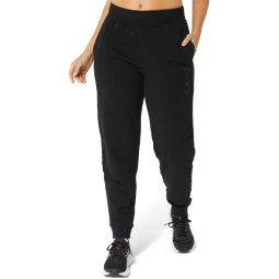 Pantalon Asics Logo Negro Mujer