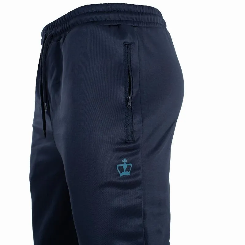 Black Crown Tijuana Navy Blue Pants