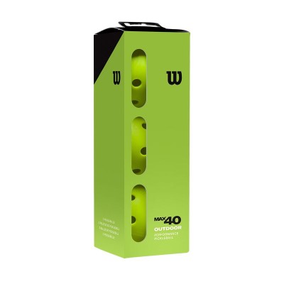 Wilson Max 40 Outdoor Pickleball Pellet 3 Units