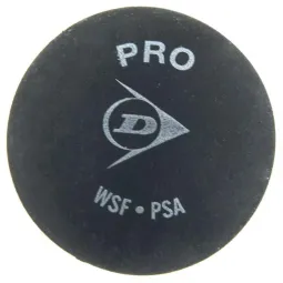 Dunlop Pro Double Point Yellow Squash Ball