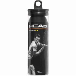Head Prime Double Point Yellow Squash Ball 3 Units
