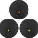 Squash Head Tournament Yellow Point Ball 3 Units