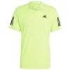 Polo Adidas Club 3 Stripes Lucid Limon