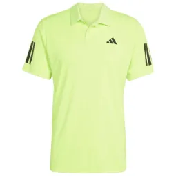 Polo Adidas Club 3 Stripes Lucid Limon