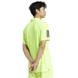 Polo Adidas Club 3 Stripes Lucid Limon