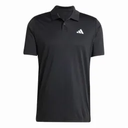Adidas Club Black White Polo