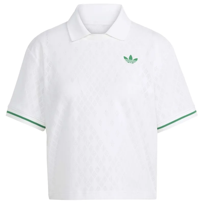 Polo Adidas Originals Pro London Blanco Mujer