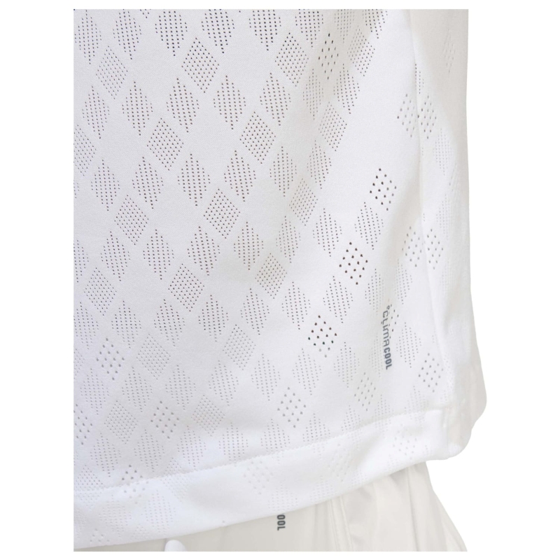 Polo Adidas Original Pro London Blanco Mujer