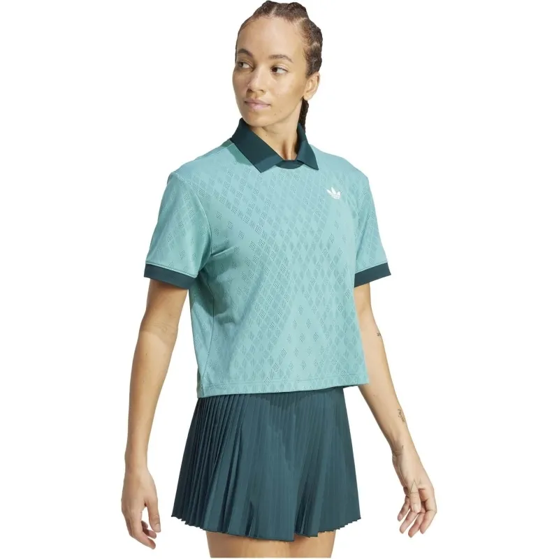 Adidas Originals Pro London Turquoise Women's Polo