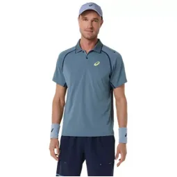 Polo Asics Match SS Top Azul Ironclad