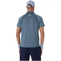Polo Asics Match SS Top Azul Ironclad