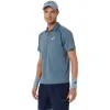 Polo Asics Match SS Top Azul Ironclad