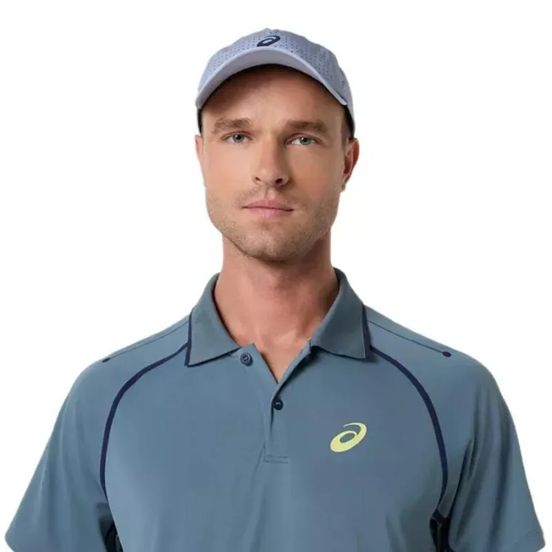 Polo Asics Match SS Top Azul Ironclad