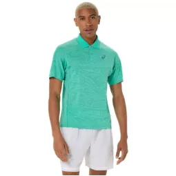 Polo Asics Match SS Top Verde Aurora