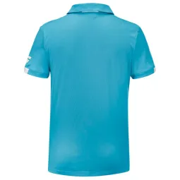 Polo Babolat Play Azul Cian