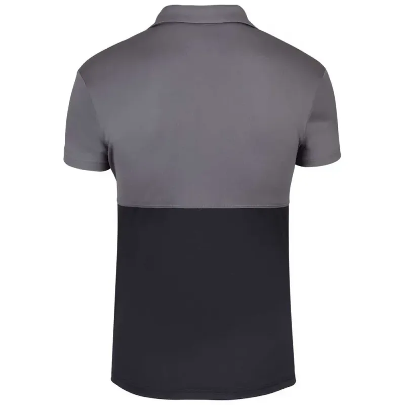 Polo Babolat Play Negro Mujer